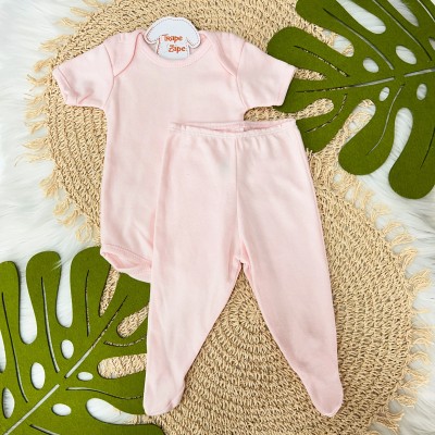 Conjunto Basic Curto Rosa Claro